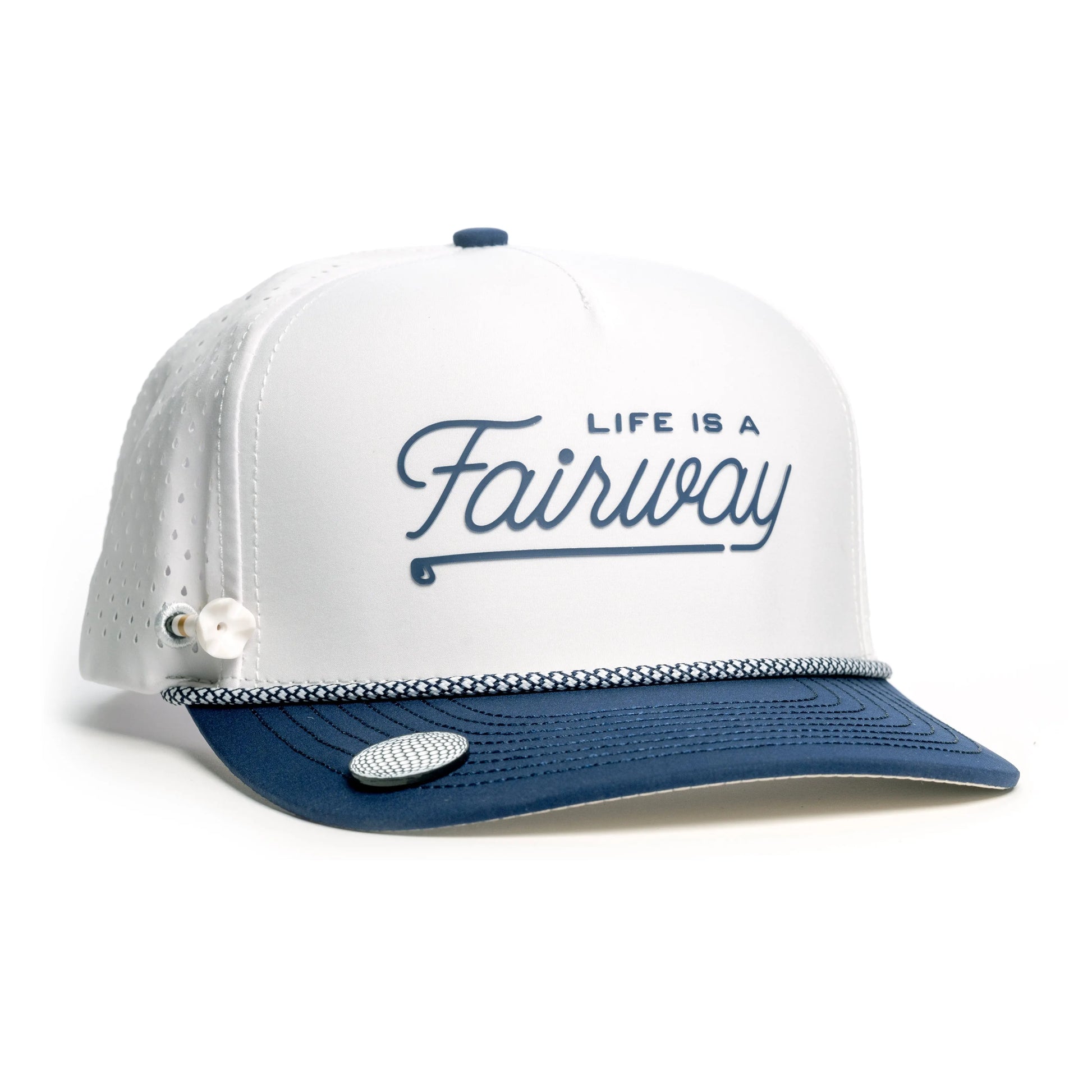 Life is a Fairway Golf Performance Hat - Magnetic Brim & Tee Holder Brimz Supply