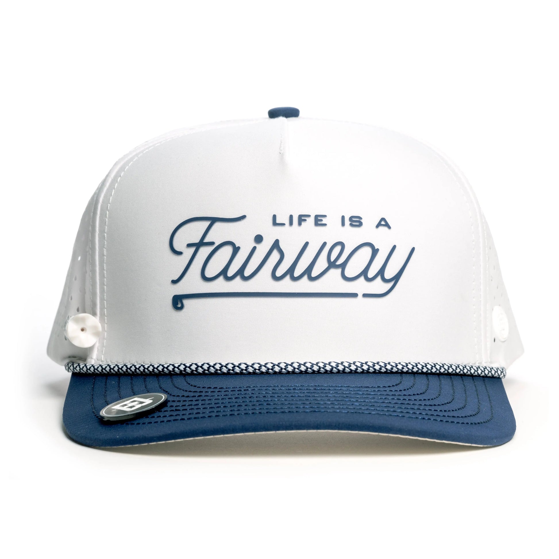 Life is a Fairway Golf Performance Hat - Magnetic Brim & Tee Holder Brimz Supply