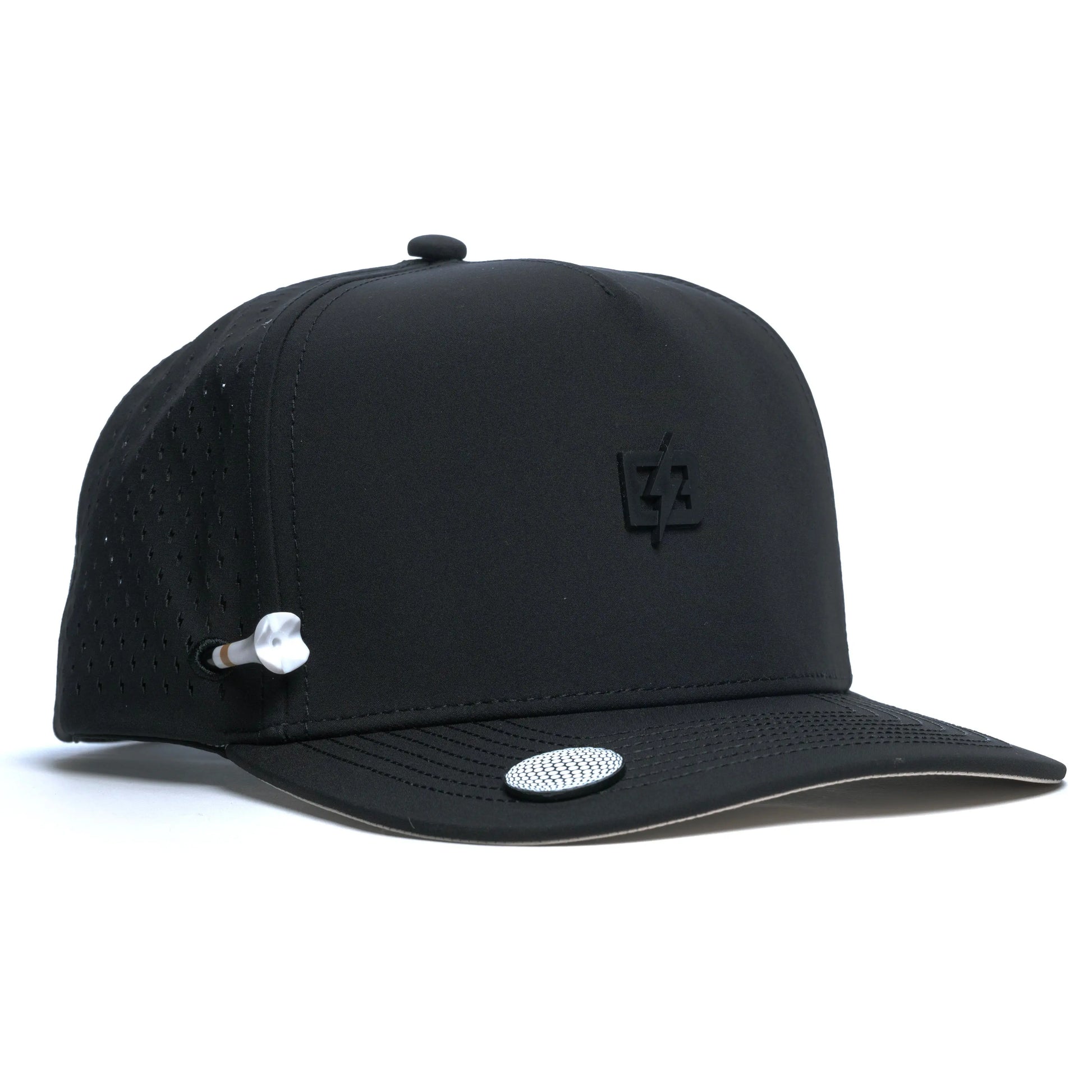 Minimalist Golf Performance Hat - Magnetic Brim & Tee Holder Brimz Supply