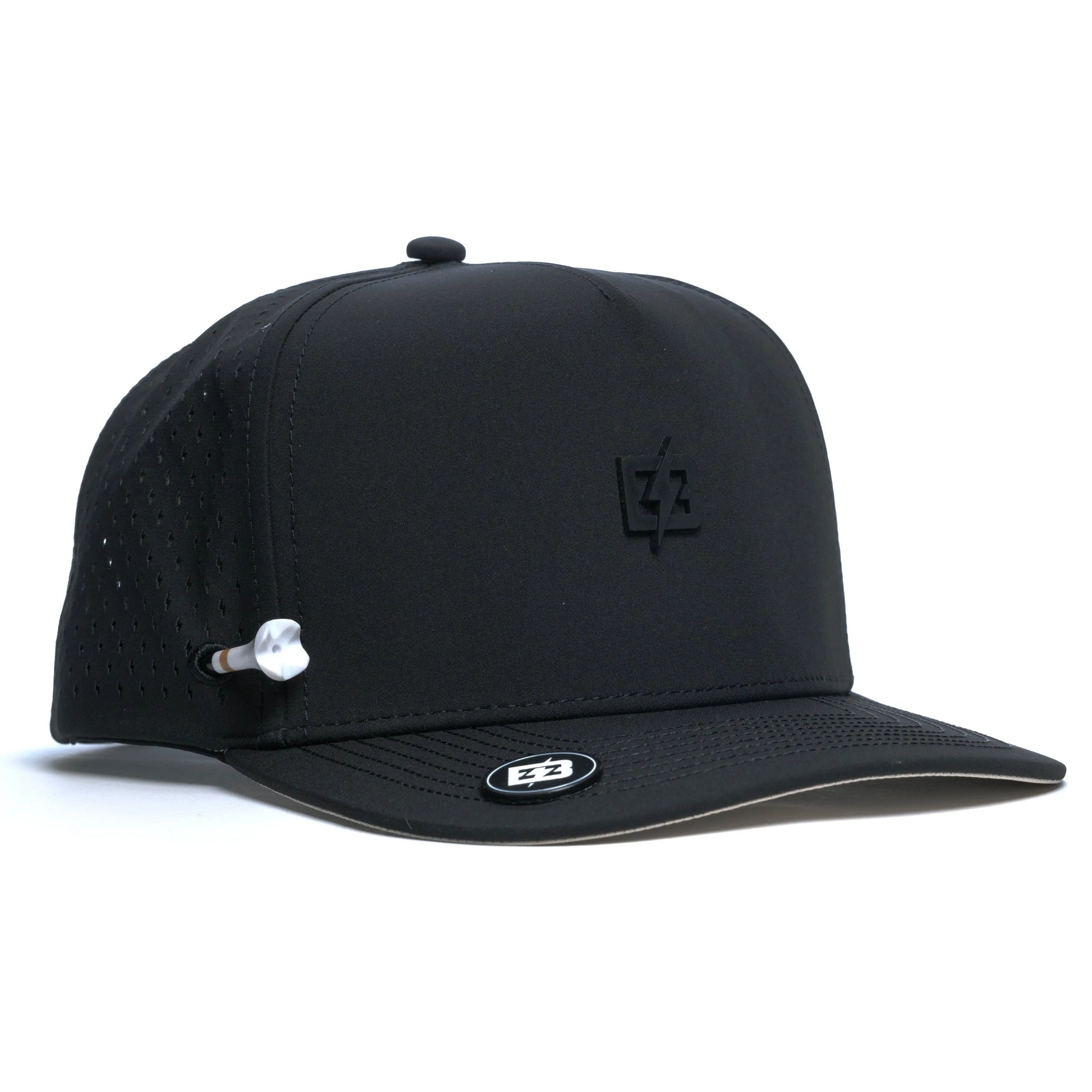 Minimalist Golf Performance Hat - Magnetic Brim & Tee Holder Brimz Supply