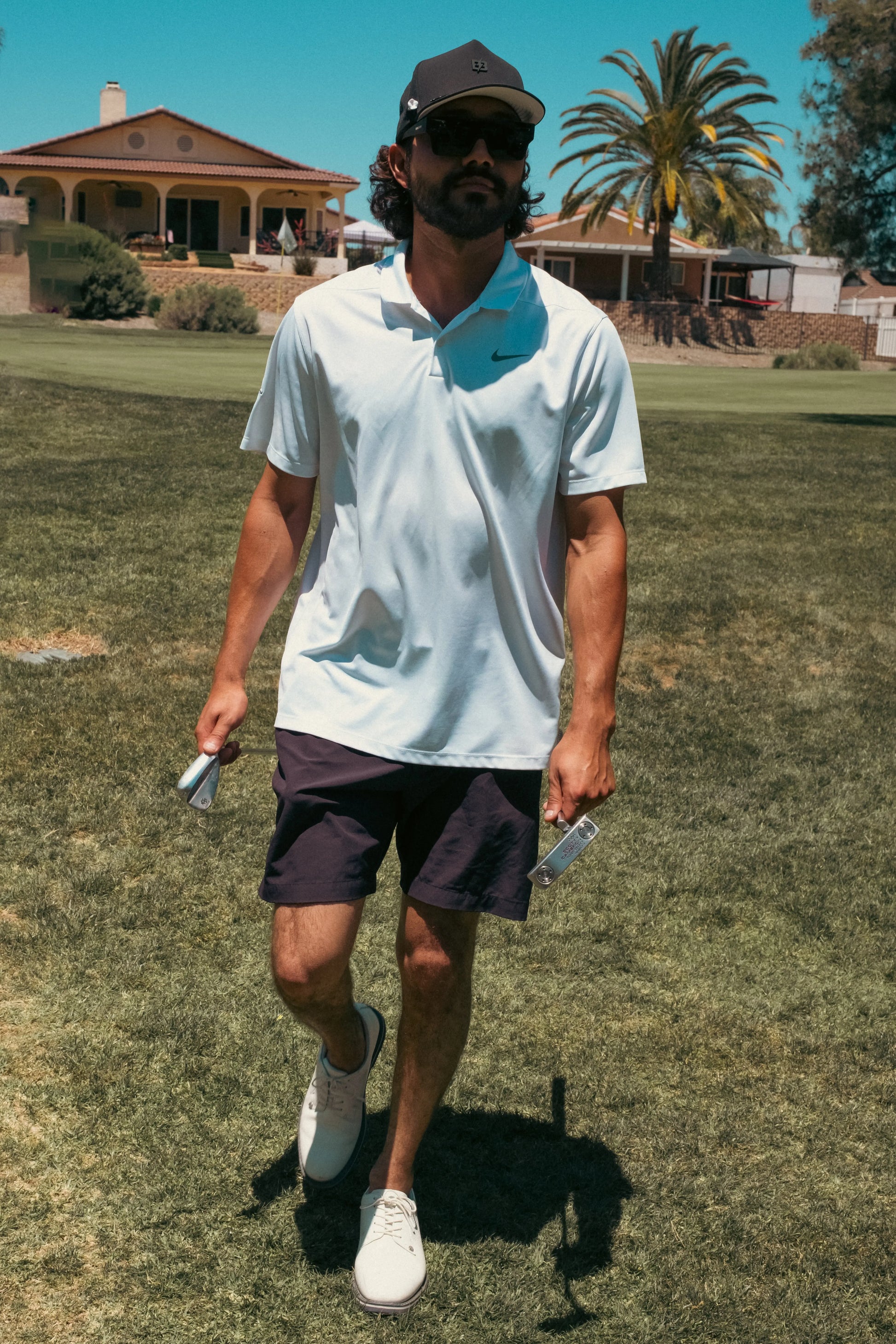 Minimalist Golf Performance Hat - Magnetic Brim & Tee Holder Brimz Supply