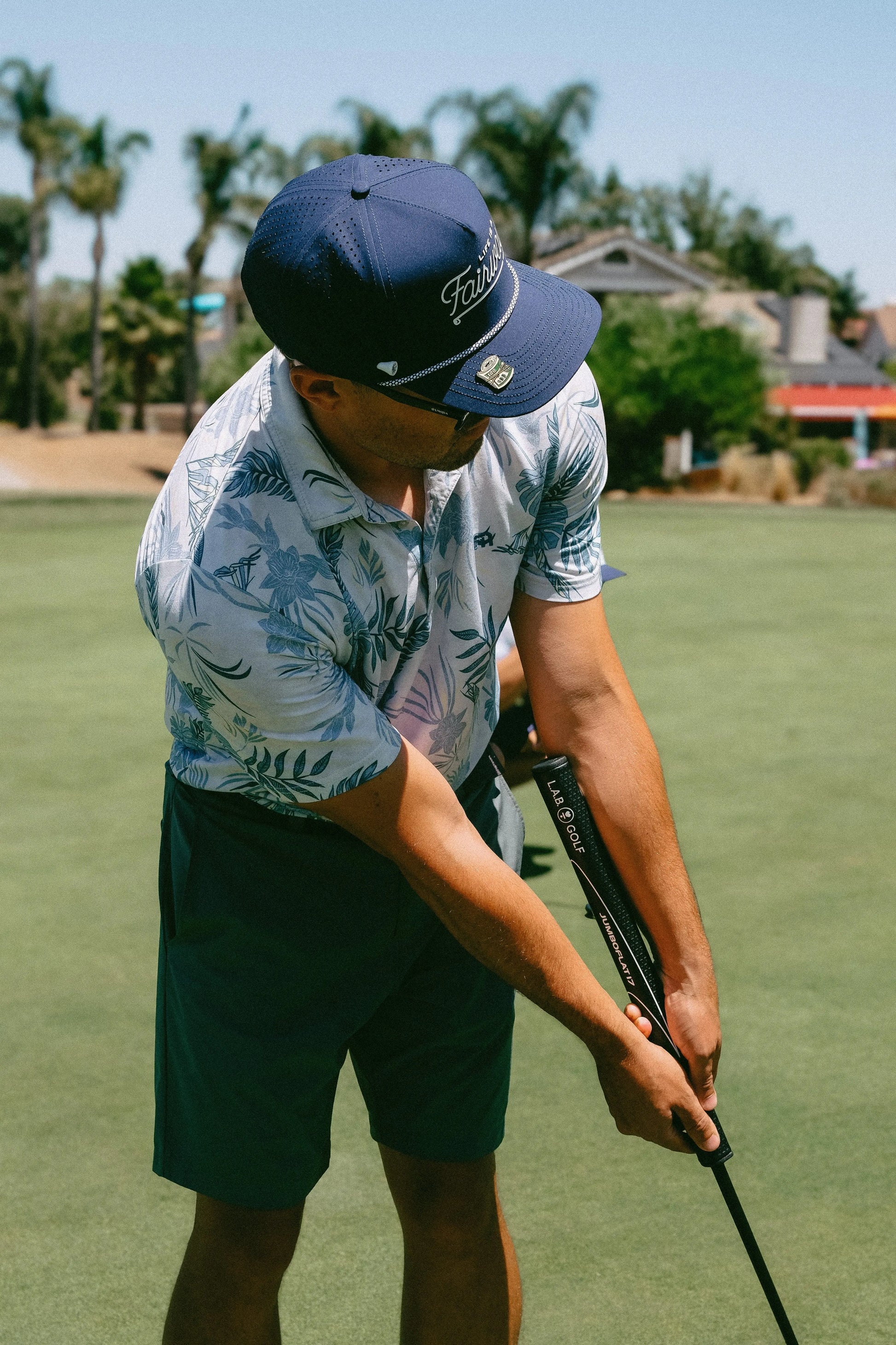 Life is a Fairway Golf Performance Hat - Magnetic Brim & Tee Holder Brimz Supply