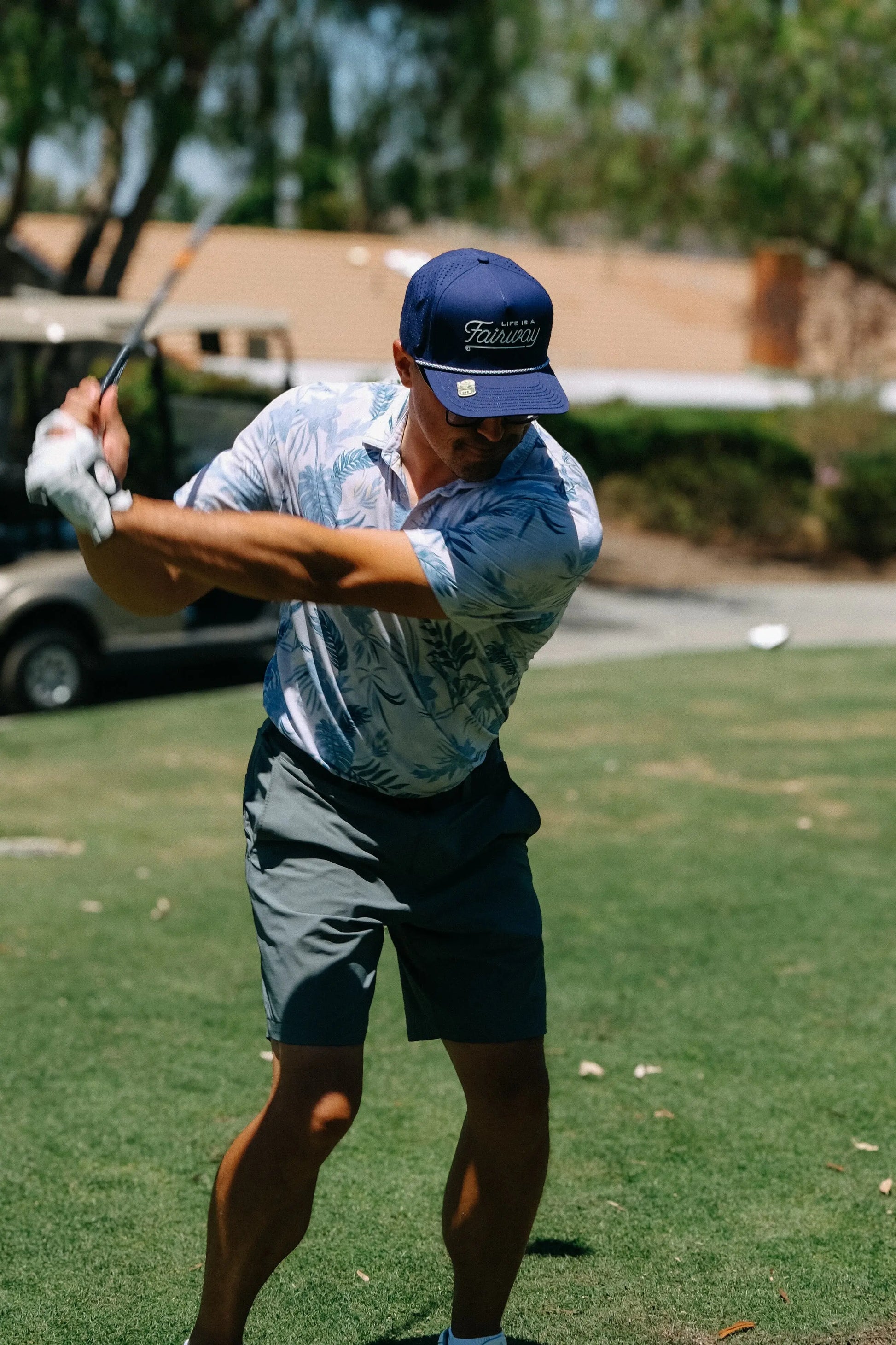 Life is a Fairway Golf Performance Hat - Magnetic Brim & Tee Holder Brimz Supply