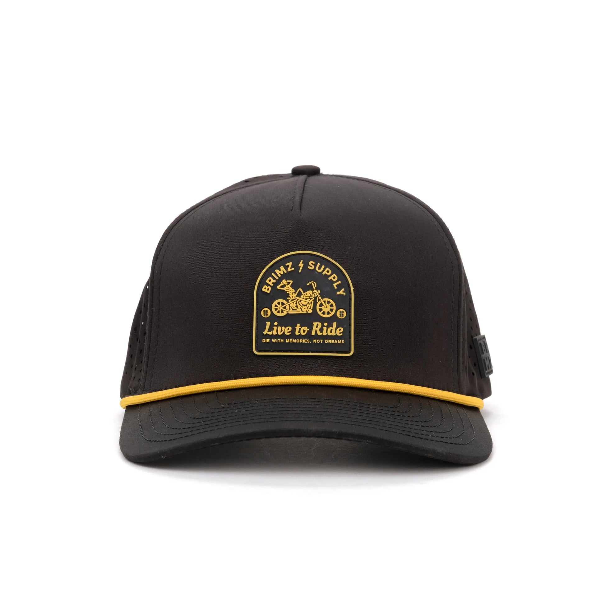 Live To Ride Performance Hat Brimz Supply