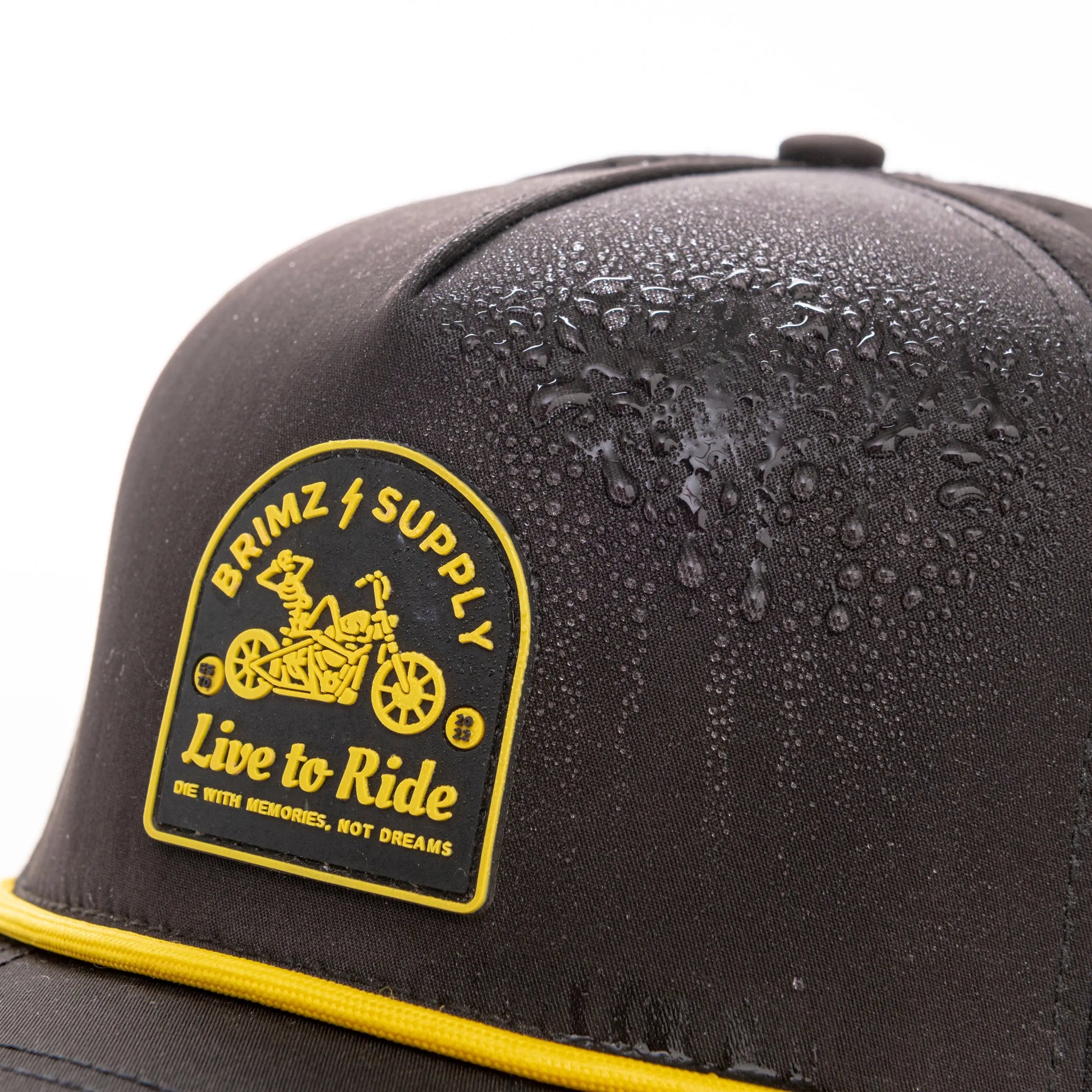 Live To Ride Performance Hat Brimz Supply