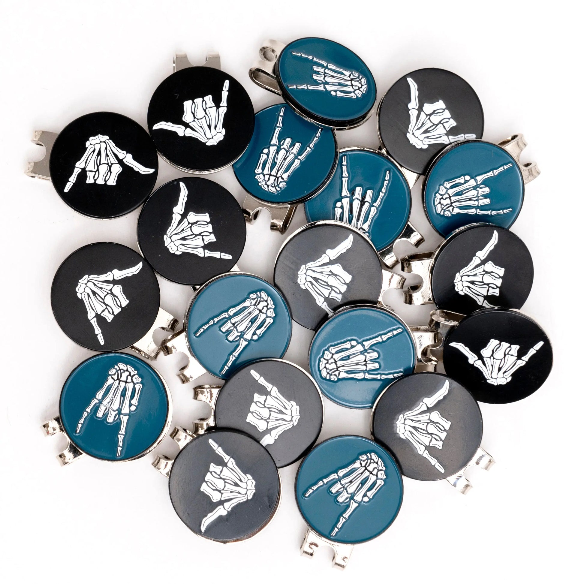 Skeleton Hand Golf Ball Marker Brimz Supply
