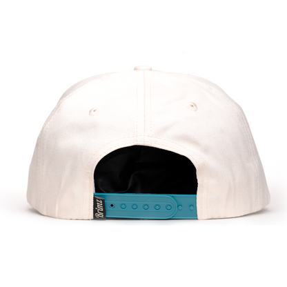 Brimz Classic Cotton Hat - Off White/Teal