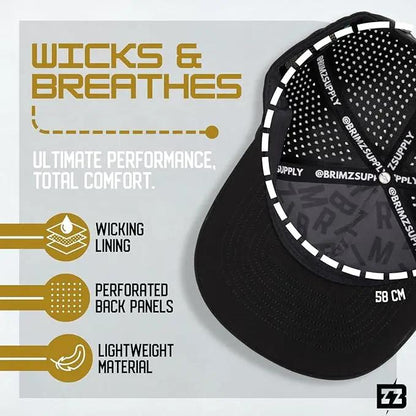 Brimz Blank Performance Hat Brimz Supply
