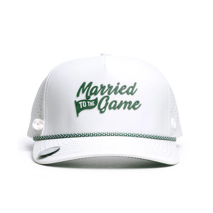 Married to the Game Golf Performance Hat - Magnetic Brim & Tee Holder Brimz Supply