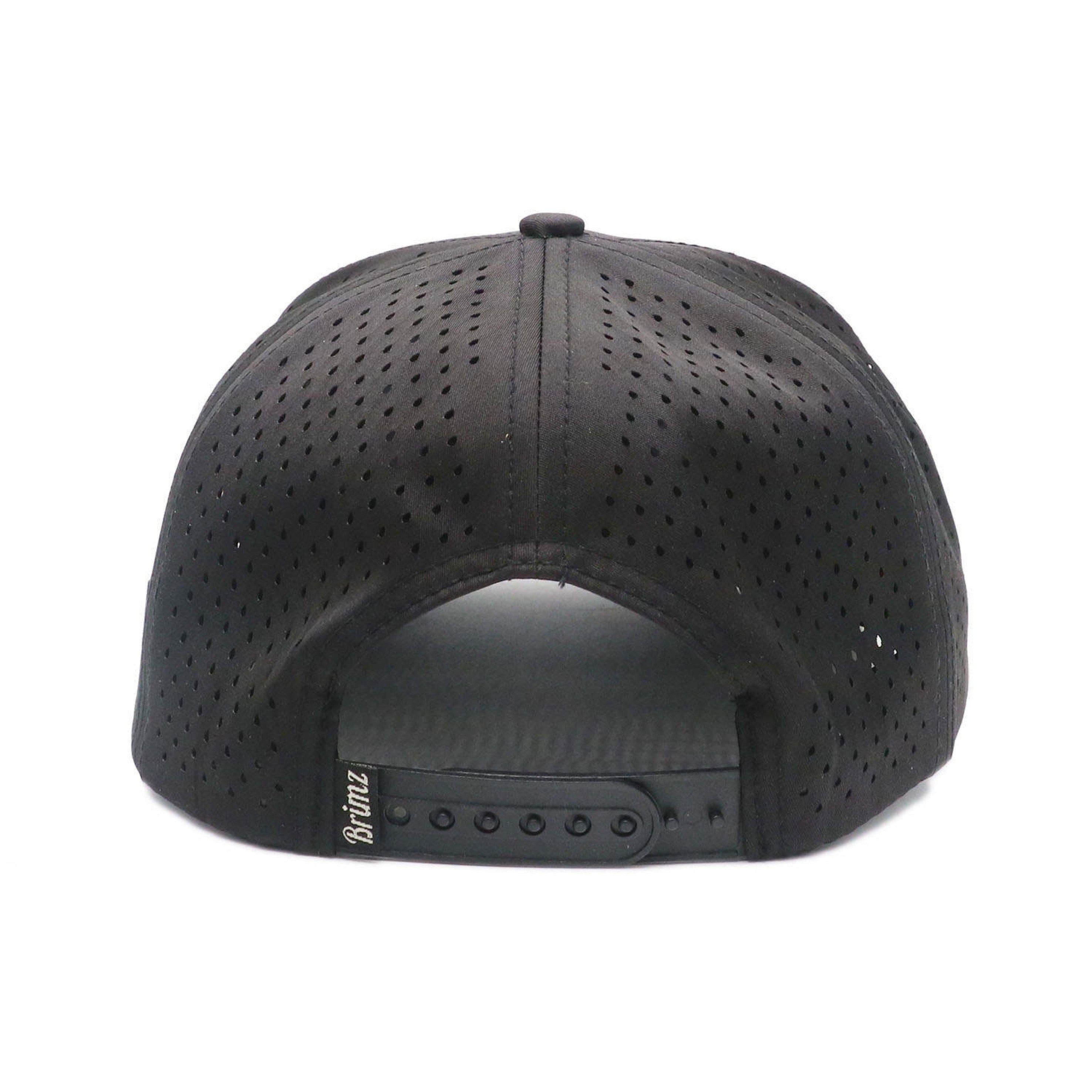 Golf Performance Hat (No Logo Black w/White Rope) – Brimz Supply